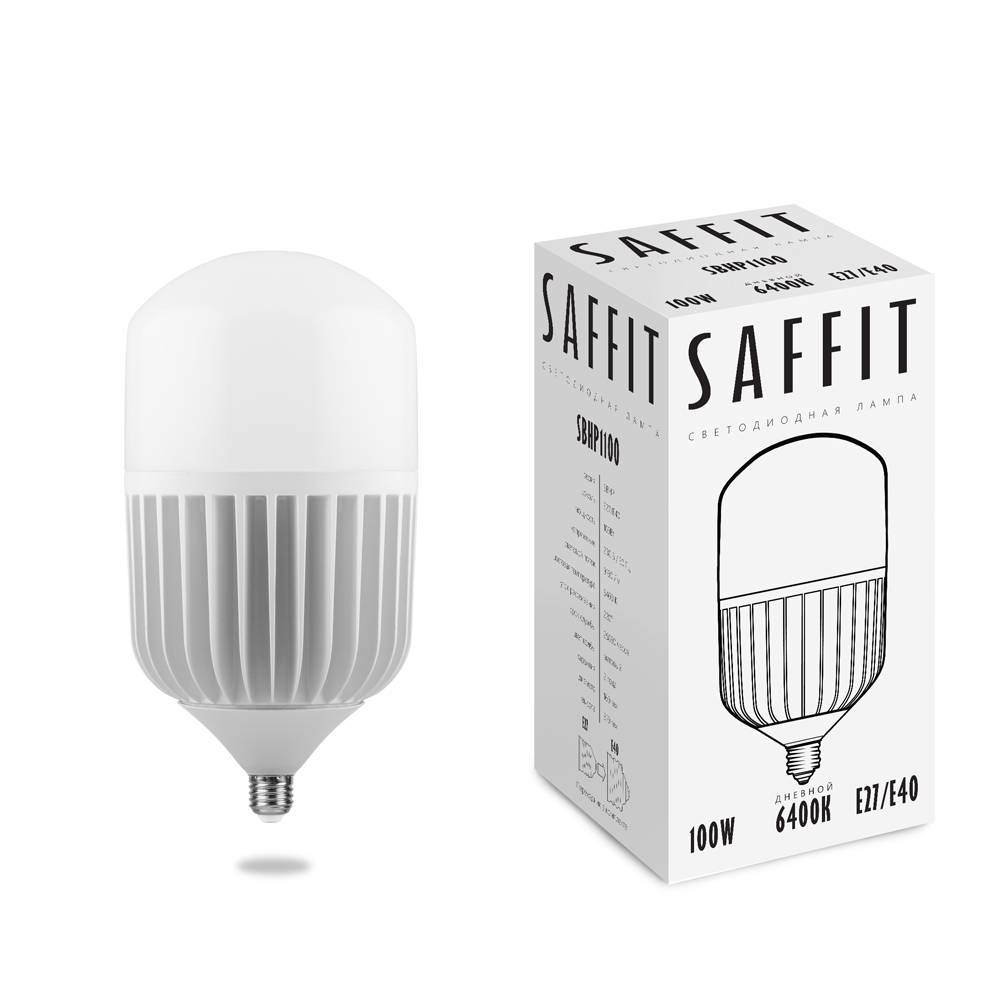 Светодиодная лампа Saffit 55101 Е27 Холодный 6400К