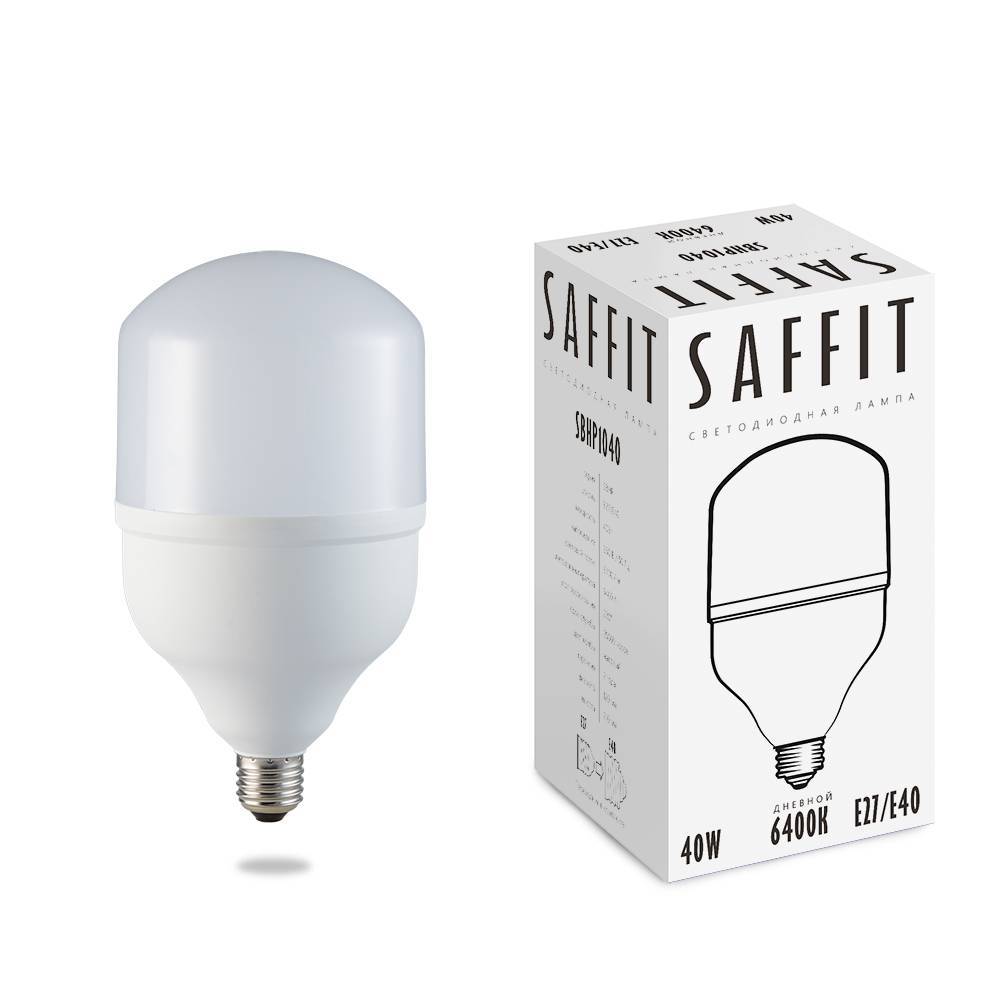Светодиодная лампа Saffit 55093 E27-E40 40Вт Холодный 6400К