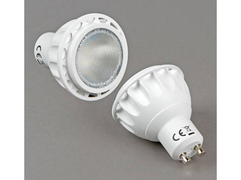Светодиодная лампа Elvan GU10-7W-6000К-60D GU10 7Вт Холодный белый 6000К
