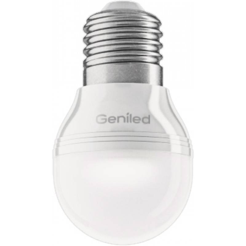 Светодиодная лампа Geniled "Шарик" G45 01220 Е27 5Вт Теплый 2700К