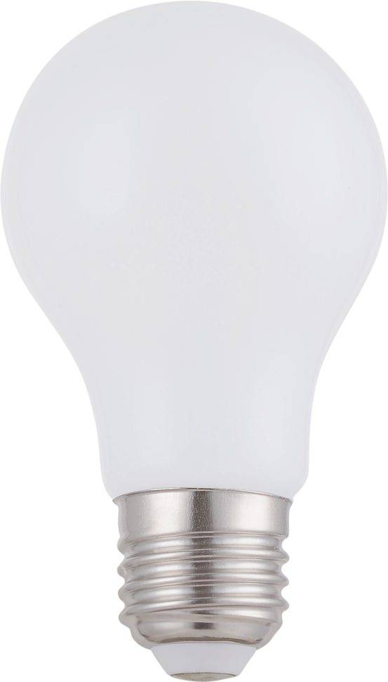 Светодиодная лампа Elvan E27-7W-3000K-A60-glass E27 7Вт Теплый белый 3000К