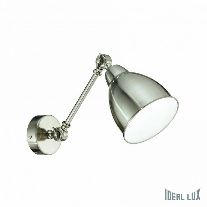 Бра Ideal Lux Newton NEWTON AP1 NICKEL