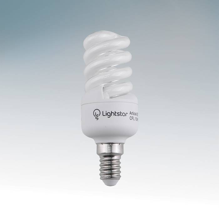 Лампа энергосберегающая Lightstar 9271 927172 E14 15Вт Теплый белый 2700К