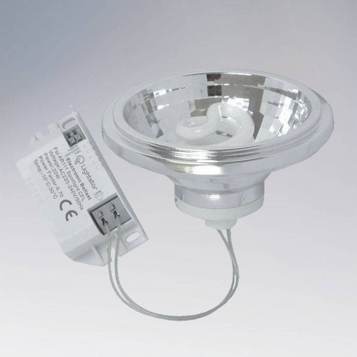 01 Лампа энергосберегающая Lightstar DR 16 CFL SET INTEGRAL 928472 AR111 20Вт Теплый 2700К