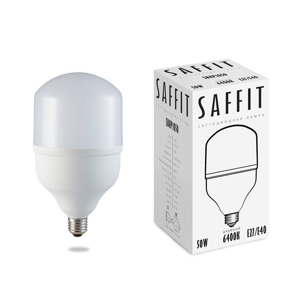 Светодиодная лампа Saffit 55095 Е27 Холодный 6400К