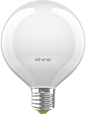 Светодиодная лампа Shine LED G95 236193 E27 Тёплый 3000К