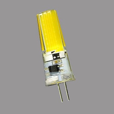 Светодиодная лампа Elvan G4-220V-3W-3000K-COB- cил 5Вт Теплый белый 3000К