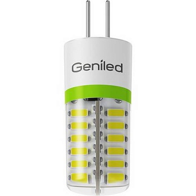 Светодиодная лампа Geniled Лампы капсулы G4/G9 01177 G4 3Вт Нейтральный белый 4200К