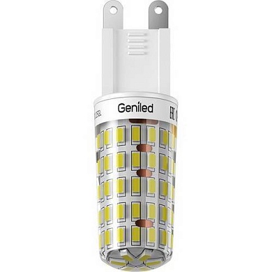Светодиодная лампа Geniled Лампы капсулы G4/G9 01258 G9 6Вт Теплый 2700К