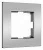 Рамка на 1 пост Werkel Slab серебро матовый W0012965