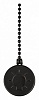 Выключатель шнуровой Westinghouse Монета черная для светильника 77189WES