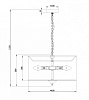 Подвесной светильник Maytoni Farn H428-PL-03-WG