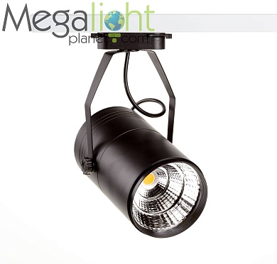 Трековый светильник MEGALIGHT Cвeтильник тpeкoвый ML-TR-2TRA-20W-WW-B Чepный