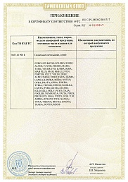 Сертификат №17 от бренда Kanlux