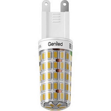 Светодиодная лампа Geniled Лампы капсулы G4/G9 01259 G9 6Вт Нейтральный белый 4200К