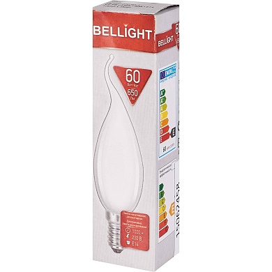 Лампа накаливания Bellight E14 230 В 60 Вт