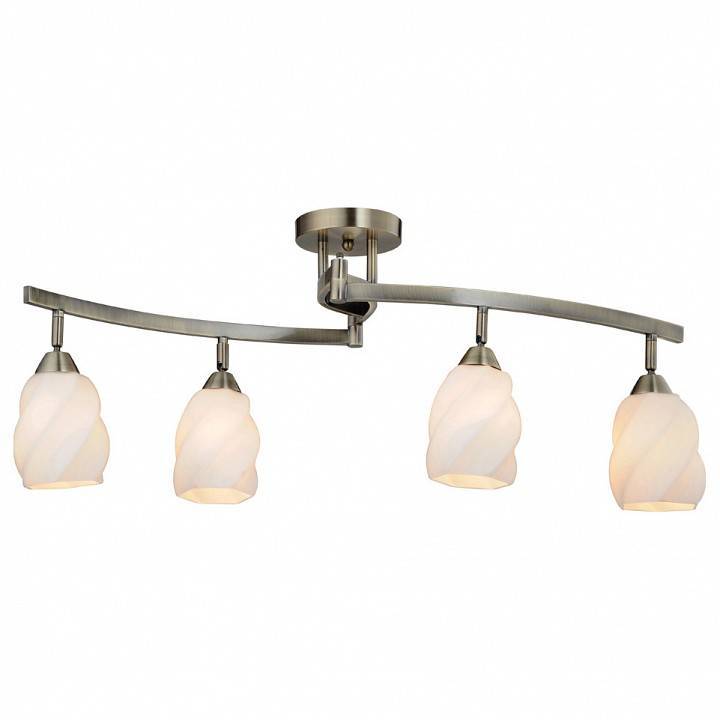 Люстра на штанге IDLamp 869 869/4PF-Oldbronze