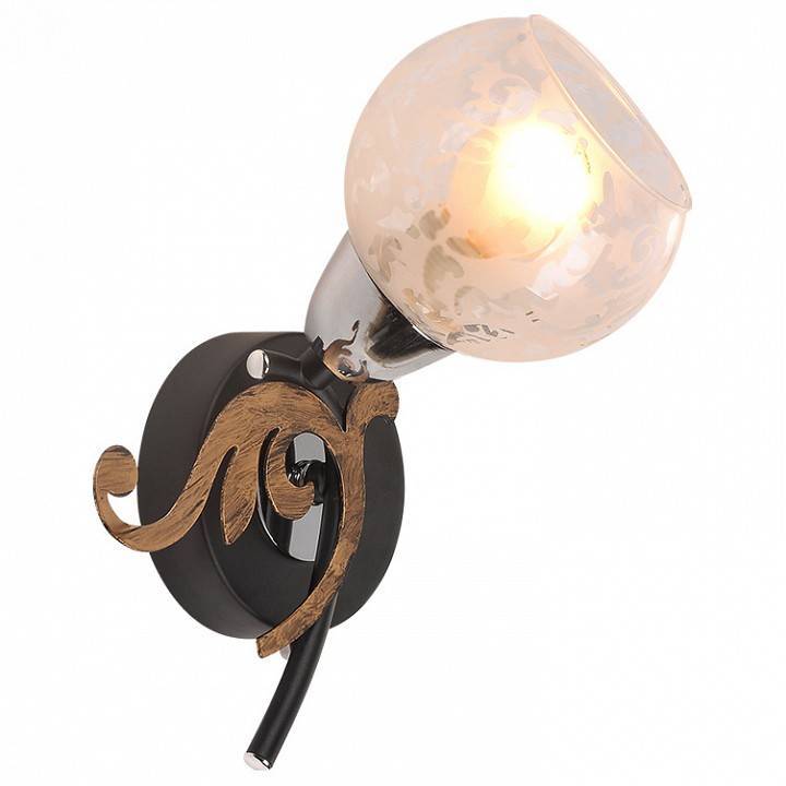 Бра IDLamp 216 216/1A-Blackchrome