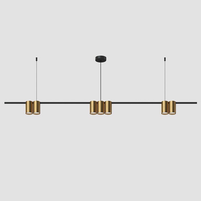 Подвесной светильник Denkirs Orbit DK4063-BK+SG