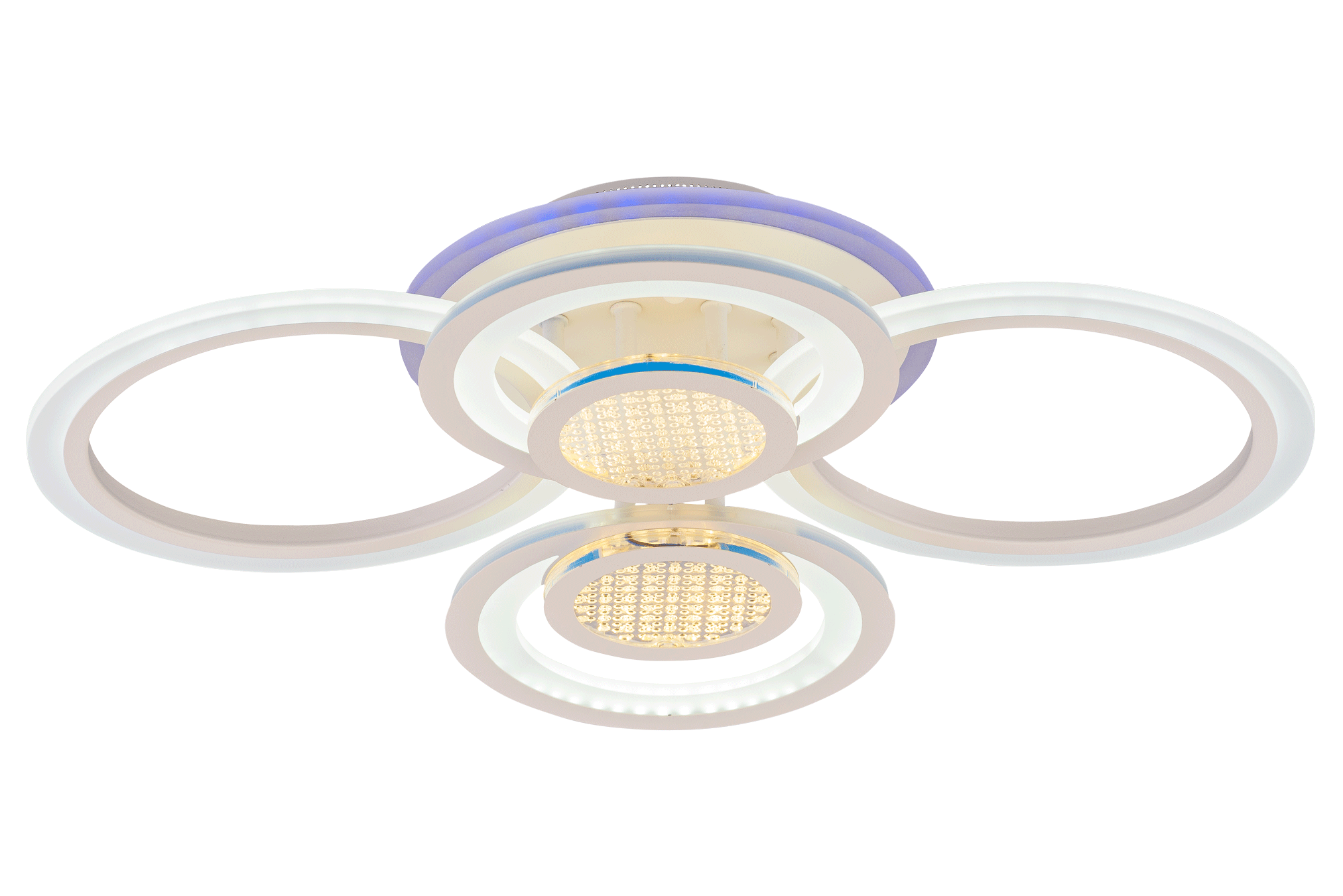 Люстра Nuolang 5240/2+2 WT/RGB