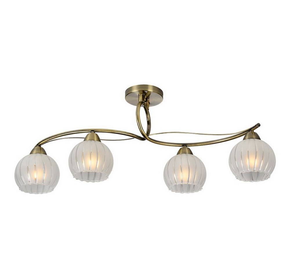 Потолочная люстра IDLamp Brunilda 237/4PF-Oldbronze