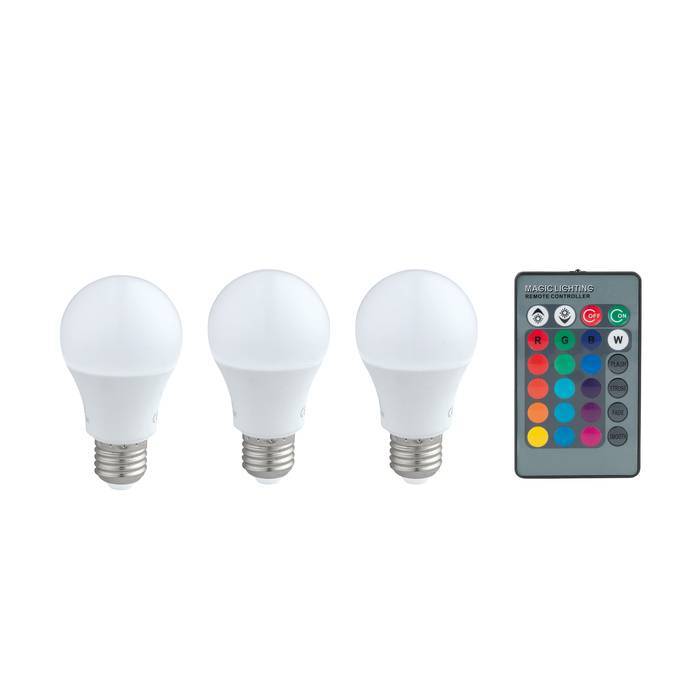 Диммируемая лампа Eglo Bulbs 10681 E27 7.5Вт RGB