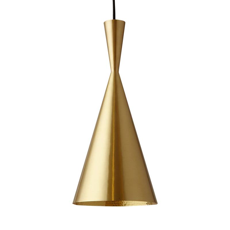 Подвесной светильник Tom Dixon Beat Tall Brass