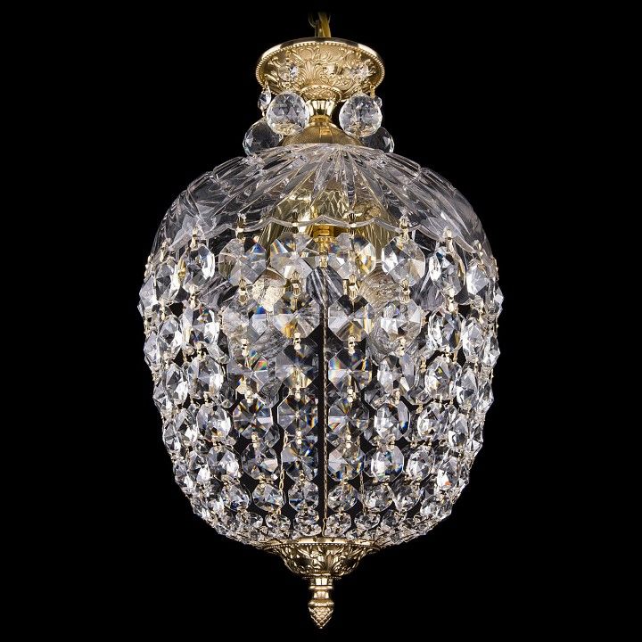 Подвесной светильник Bohemia Ivele Crystal 1677 1677/25/G/Balls