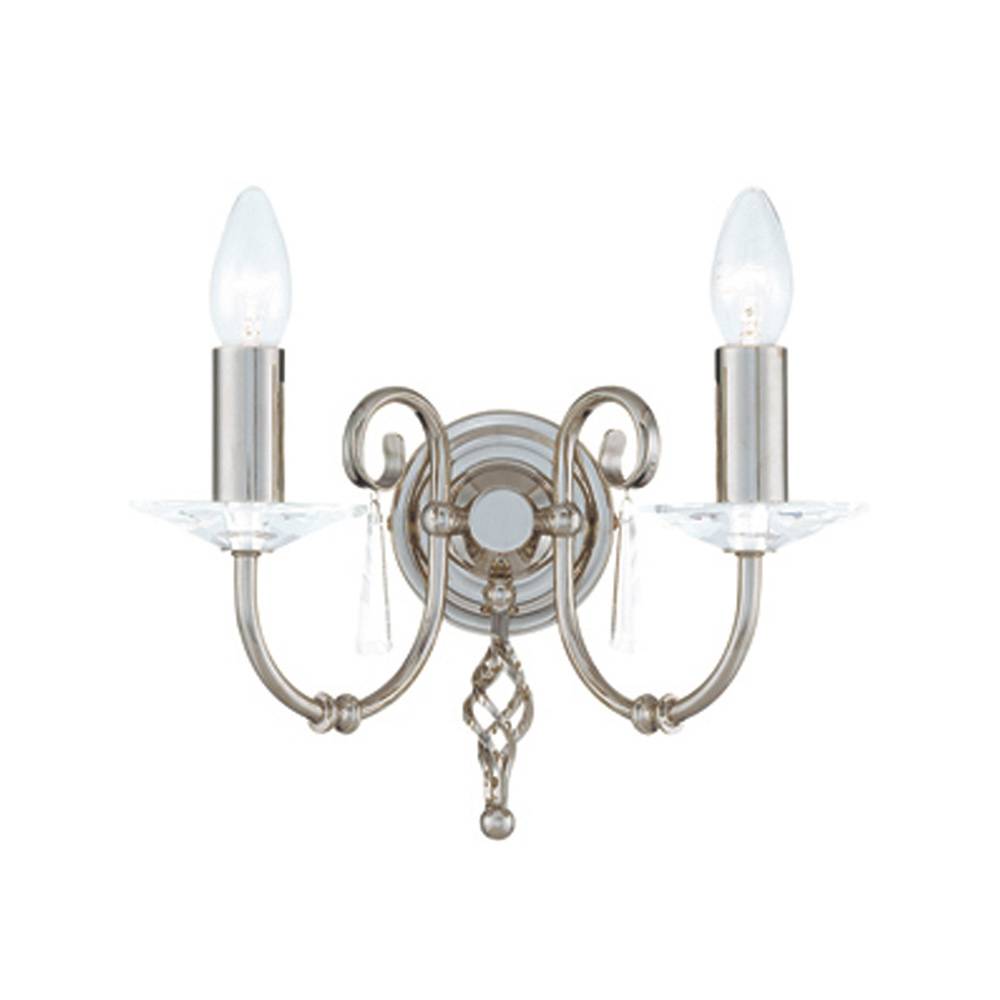 Бра Elstead Lighting Aegean AG2 POL NICKEL