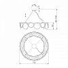 Подвесной светильник Bogate's Galicia 354/8 Smart