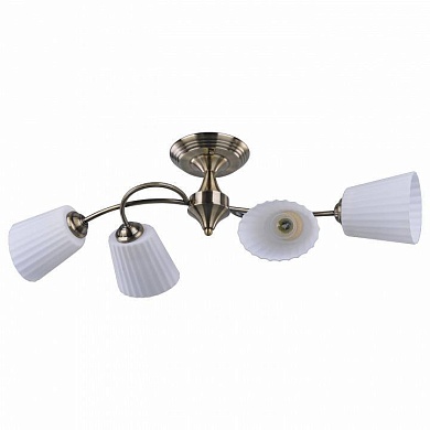 Люстра на штанге IDLamp 879 879/4PF-Oldbronze