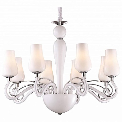 Подвесная люстра Arte Lamp Biancaneve A8110LM-8WH