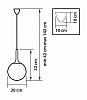 Подвесной светильник Lightstar Globo 813022