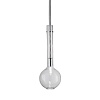 Подвесной светильник Selene Illuminazione Ampolla clear/chrome