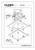 Накладной светильник Globo Indi 48168