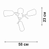 Люстра на штанге Vitaluce V2850 V2850-1/3PL