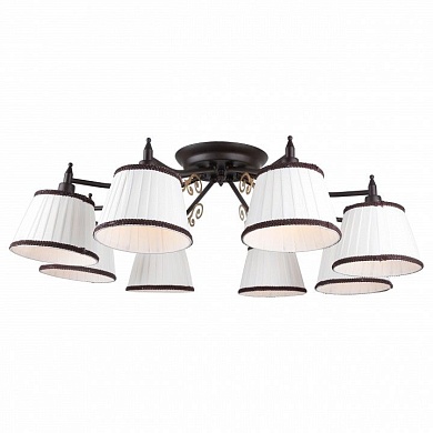 Потолочная люстра Arte Lamp Capri A6344PL-8BR