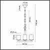 Подвесная люстра Odeon Light Fabo 2767/4