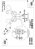 Потолочная люстра Globo Gillian 54983-4D