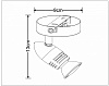 Спот Lucide Caro-Led 13955/05/12