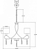 Подвесная люстра Moderli Mae V2563-5P