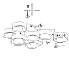 Потолочная люстра EVOLUCE Foresta SL483.092.09