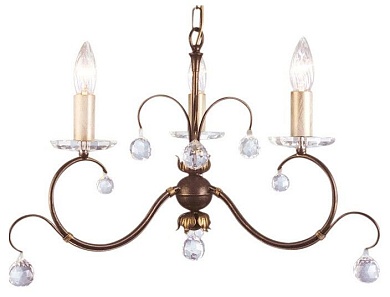 Подвесная люстра Elstead Lighting Lunetta LUN3-BRONZE