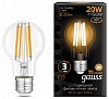 Лампа светодиодная Gauss Filament E27 20Вт 2700K 102902120