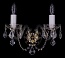 Бра Bohemia Ivele Crystal 1400 1402B/2/141G/Leafs