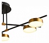 Потолочная люстра Natali Kovaltseva LOFT LED LED LAMPS 81101/6C GOLD BLACK