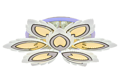 Люстра Nuolang 5133/6+3 CR/RGB
