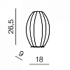 Накладной светильник Azzardo Elba wall AZ0092