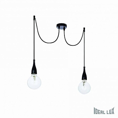 Подвесной светильник Ideal Lux Minimal MINIMAL SP2 NERO OPACO