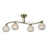 Потолочная люстра IDLamp Brunilda 237/4PF-Oldbronze